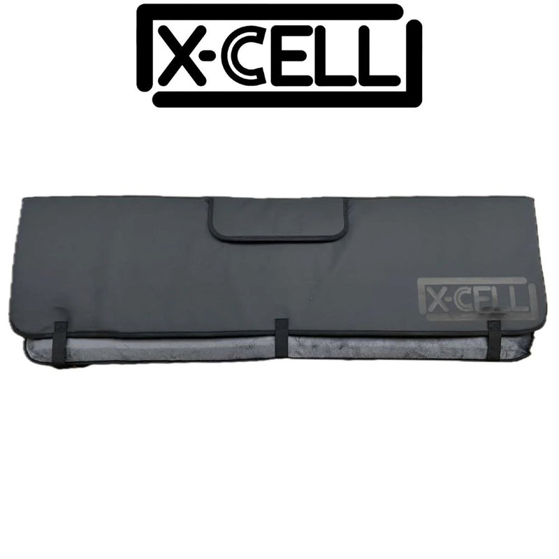 Load image into Gallery viewer, XCell Tailgate Pad with Logo - Black
