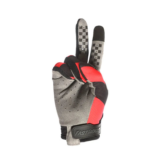 Fasthouse Youth Speed Style Akin Glove - Black/Red