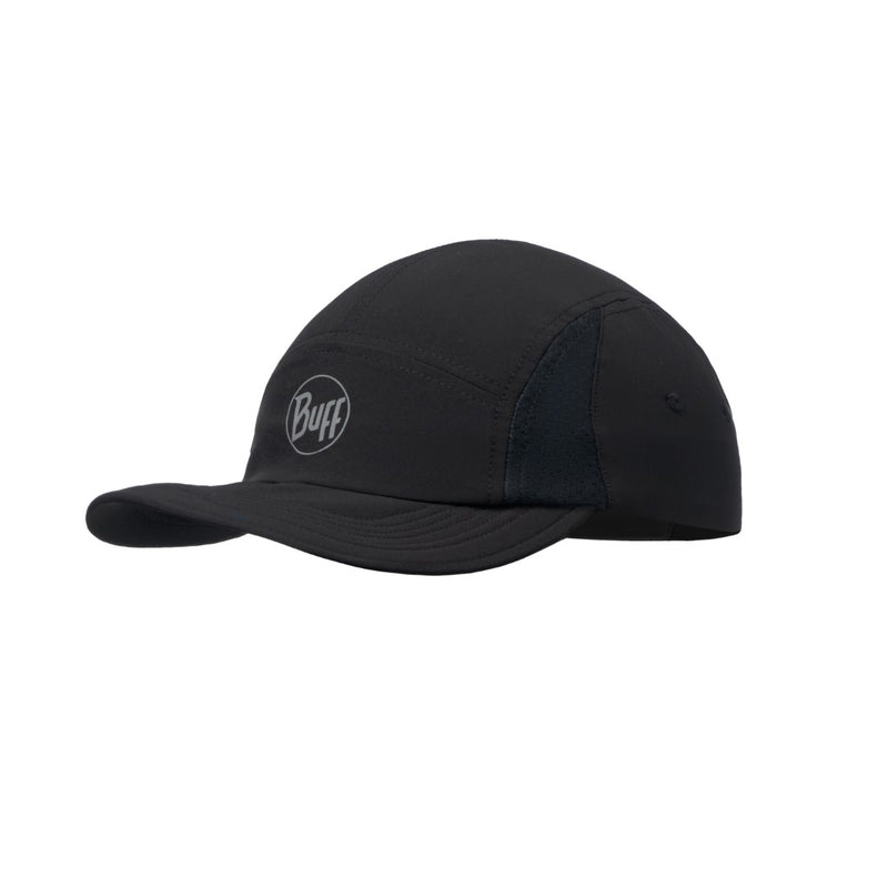 Load image into Gallery viewer, Buff Cap 5 Panel Solid Black LXL
