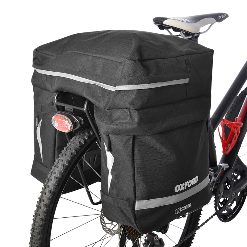 Load image into Gallery viewer, Oxford C35 Triple Pannier Bag - Fitted
