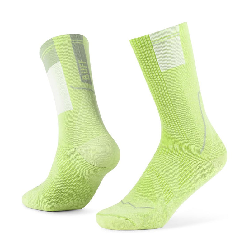 Load image into Gallery viewer, Coolnet Crew Sock Lime -137789.801
