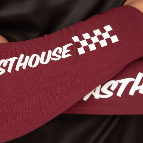 Load image into Gallery viewer, Fasthouse Alloy Block Long Sleeve Jersey - Maroon/Black - Men&#39;s
