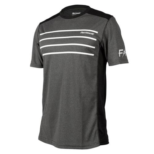 Fasthouse Classic Cartel Short Sleeve Jersey - Heather Charcoal - Men's