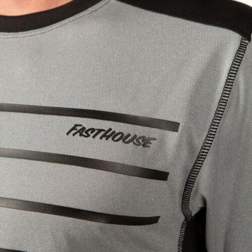 Fasthouse Classic Cartel Short Sleeve Jersey - Heather Grey - Men's