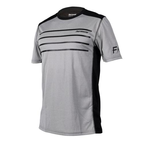 Fasthouse Classic Cartel Short Sleeve Jersey - Heather Grey - Men's