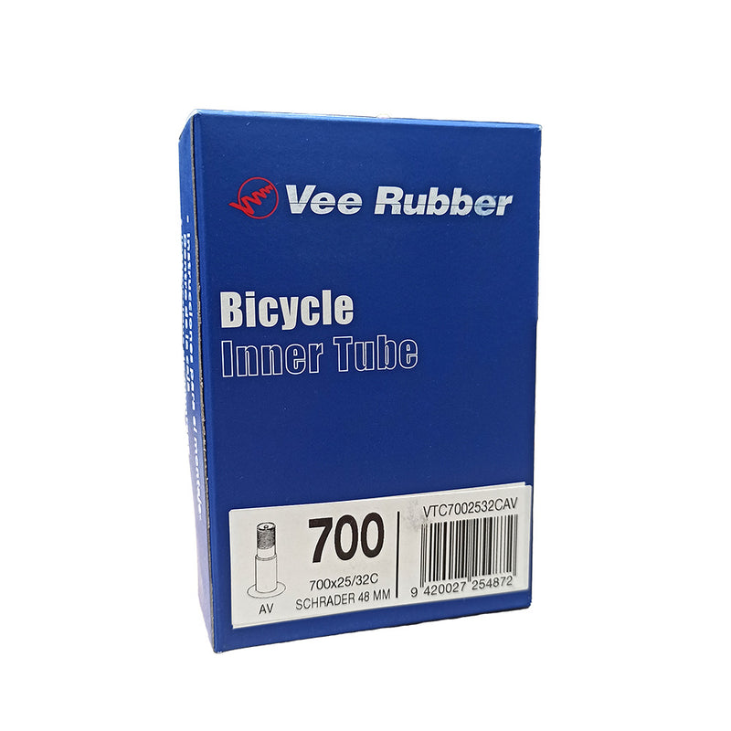 Load image into Gallery viewer, Vee Rubber Inner Tube 700 x 25/32C AV 48MM Schrader - VTC7002532CAV
