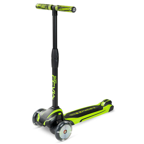 Madd Gear Zinger 3-Wheeled Scooter - Green - Kids