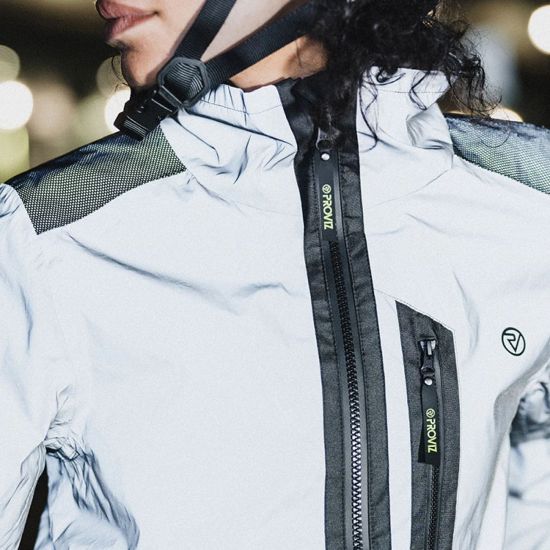 Load image into Gallery viewer, Proviz Reflect360 City Womens Cycling Jacket - Lifestyle 3
