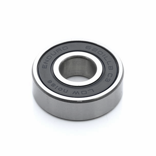 Enduro Radial Bearing S6201RS 12 x 32 x 10 - ABEC3, 440C Stainless Steel
