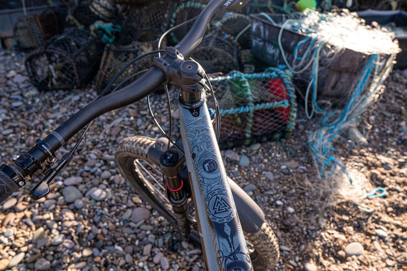 Load image into Gallery viewer, Mucky Nutz Frame Skinz Viking Bike Protection
