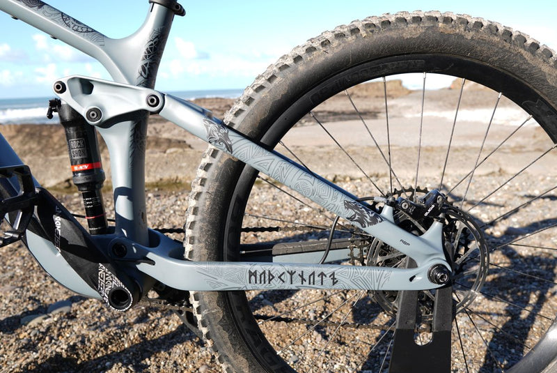Load image into Gallery viewer, Mucky Nutz Stay Skinz Viking Bike Frame Protection Set
