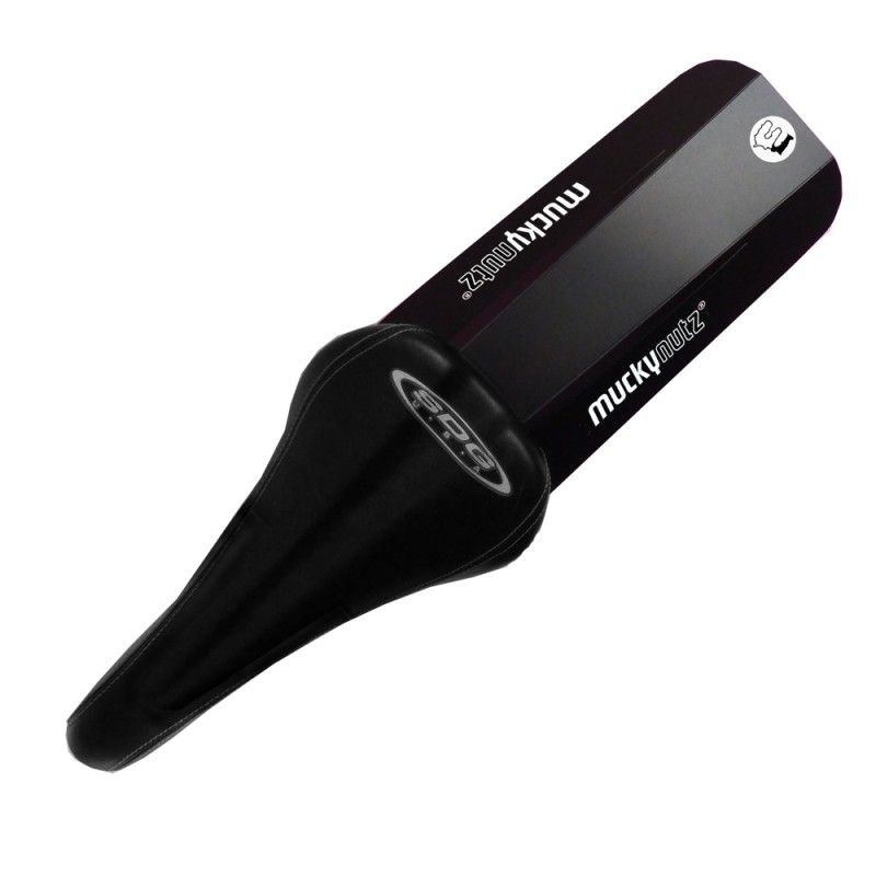 Load image into Gallery viewer, Mucky Nutz Butt Fender Rear - Fat Bike Black
