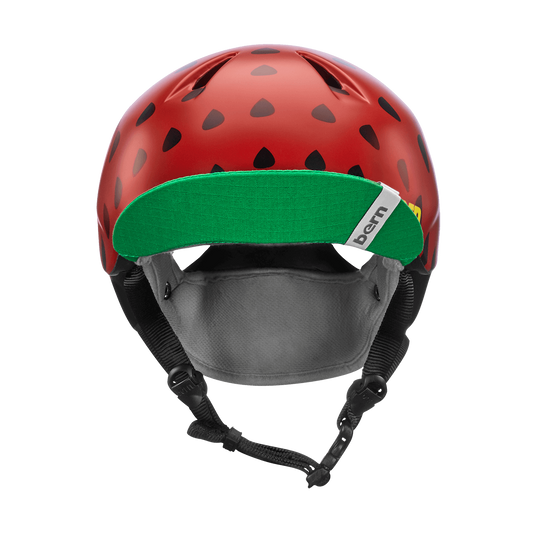 bern nina jr. bike helmet Bern Nina Satin Red Strawberry Helmet