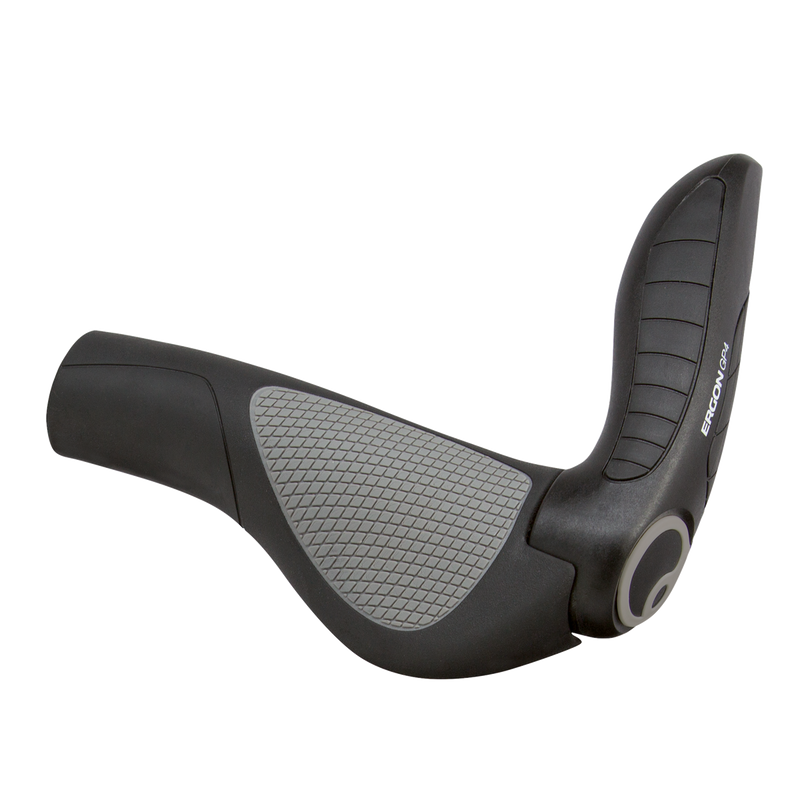 Load image into Gallery viewer, Ergon GP4 Ergonomic Grips - Black/Grey
