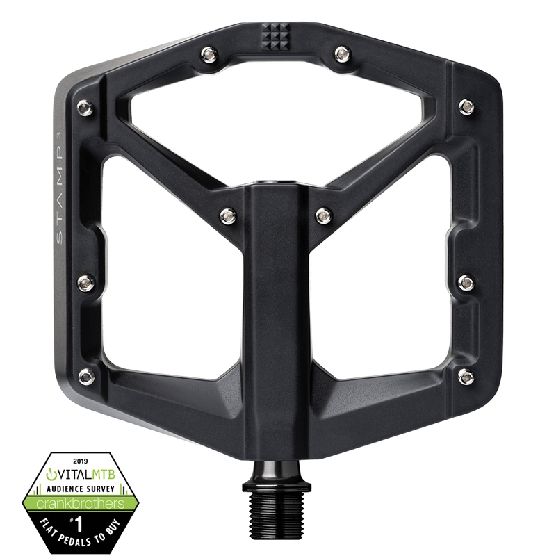 Load image into Gallery viewer, Crankbrothers Stamp 3 Large Magnesium Pedals
