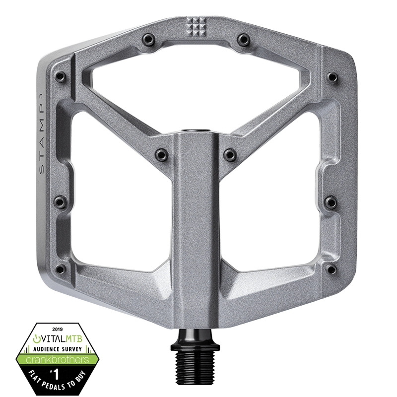 Load image into Gallery viewer, Crankbrothers Stamp 3 Large Magnesium Pedals
