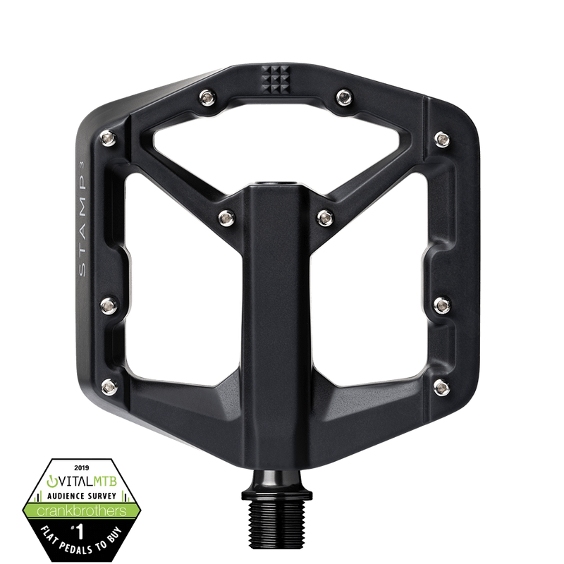 Load image into Gallery viewer, Crankbrothers Stamp 3 Small Magnesium Platform Pedals
