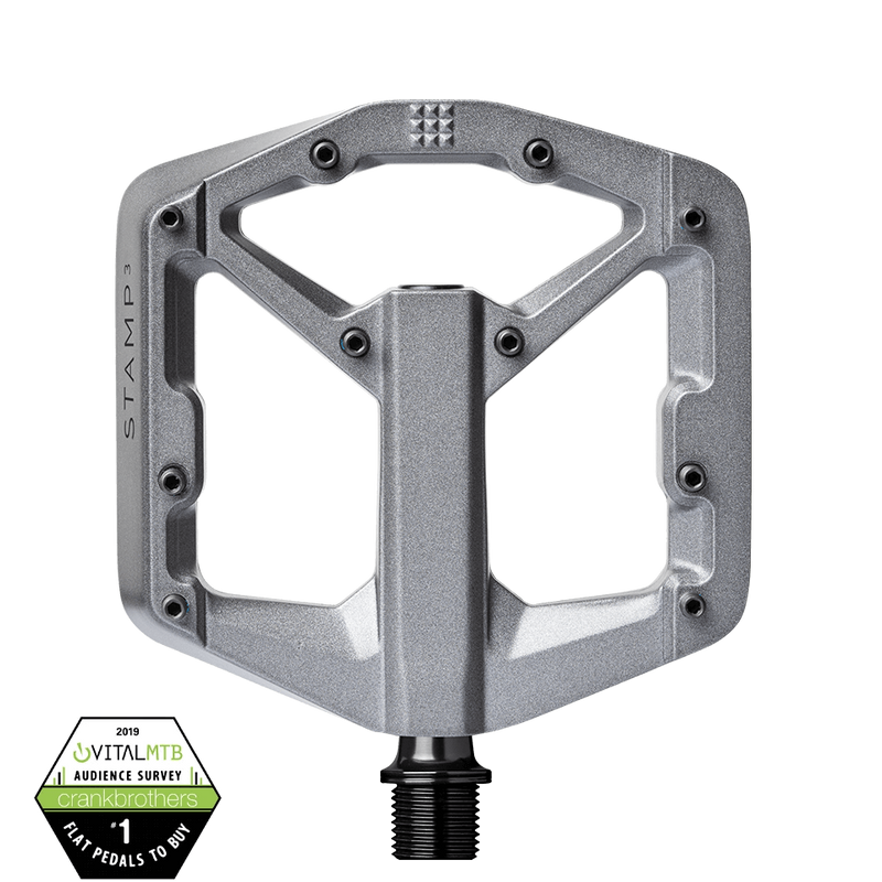Load image into Gallery viewer, Crankbrothers Stamp 3 Small Magnesium Platform Pedals
