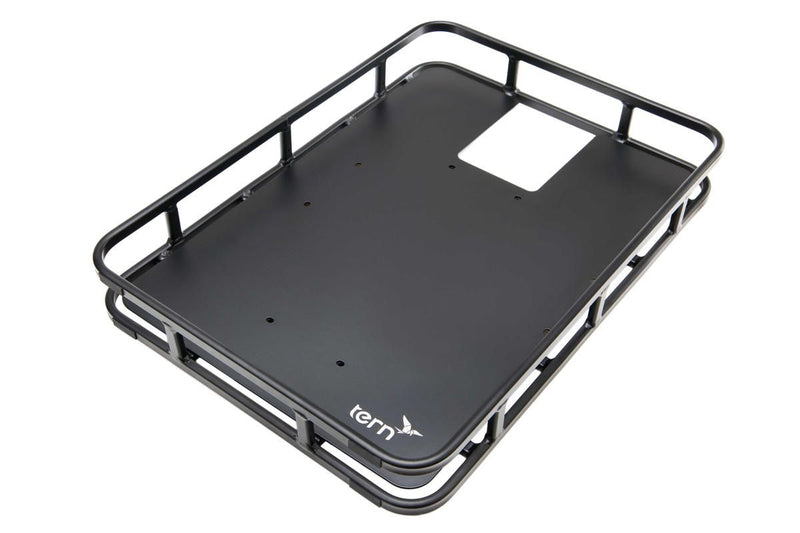 Load image into Gallery viewer, Tern Shortbed Tray Rear Cargo Carrier
