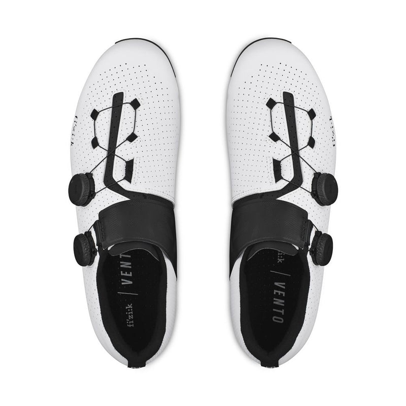 Load image into Gallery viewer, Fizik Vento Infinito Carbon 2 Shoes White/Black - Men&#39;s

