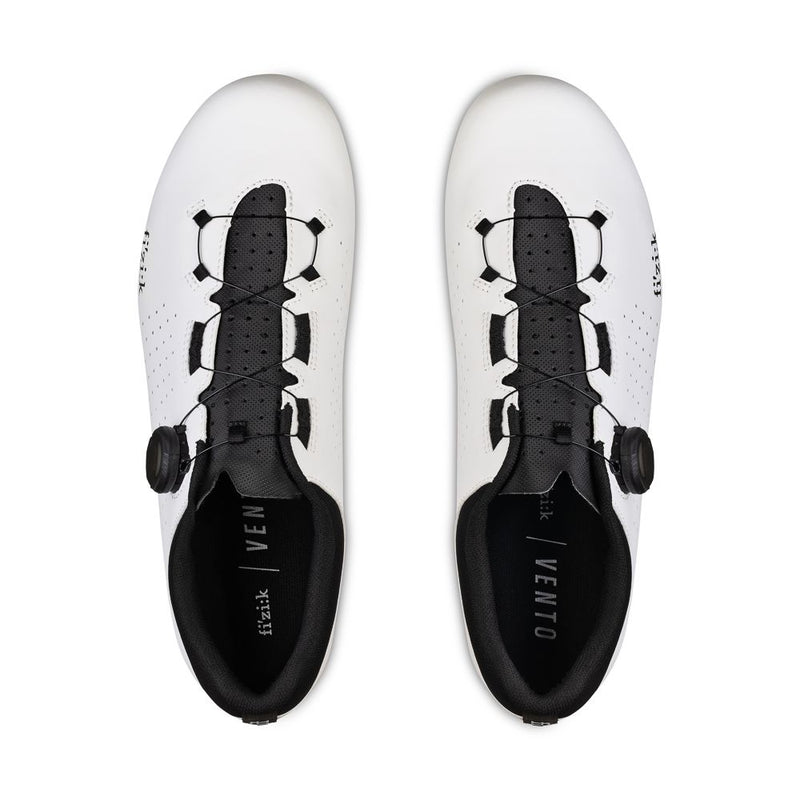 Load image into Gallery viewer, Fizik Vento Omna White/Black Road Cycling Shoes
