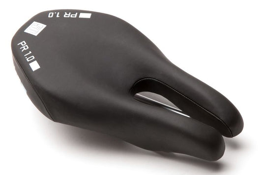 ISM PR 1.0 Saddle - 245mm Length, 130mm Width, Satin Steel Rails