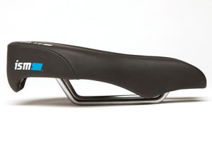 ISM PR 1.0 Saddle - 245mm Length, 130mm Width, Satin Steel Rails