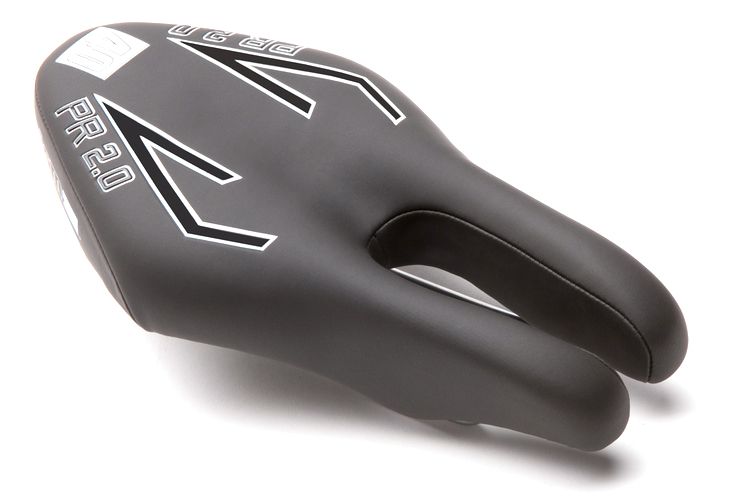 Load image into Gallery viewer, ISM PR 2.0 Saddle Black 250mm x 130mm Satin Steel Rails
