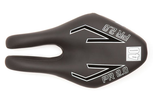 ISM PR 2.0 Saddle Black 250mm x 130mm Satin Steel Rails
