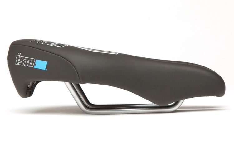 Load image into Gallery viewer, ISM PR 2.0 Saddle Black 250mm x 130mm Satin Steel Rails
