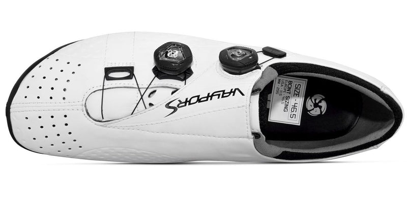 Load image into Gallery viewer, Bont Vaypor S White Road Cycling Shoes - Unisex
