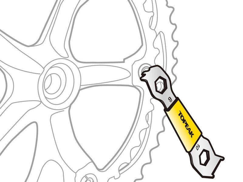 Load image into Gallery viewer, Topeak Chainring Nut Wrench
