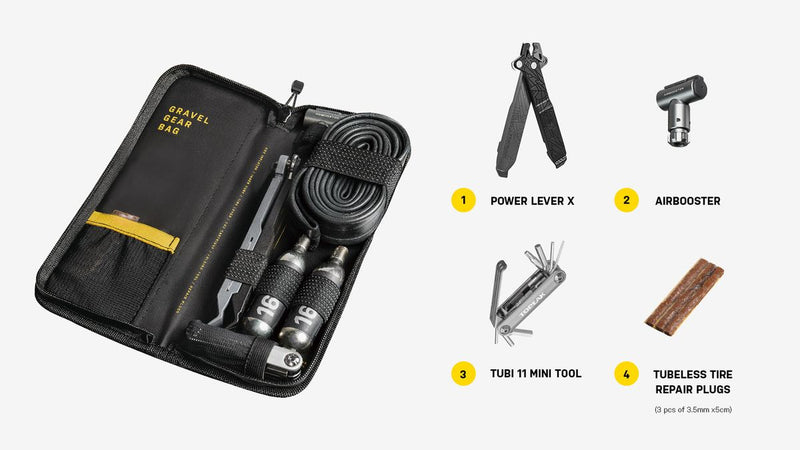 Load image into Gallery viewer, Topeak Gravel Gear Bag with Tubeless Tire Repair Kit
