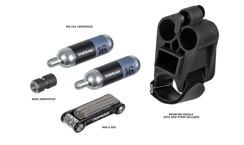 Load image into Gallery viewer, Topeak NanoMaster RXT Inflator and Repair Kit
