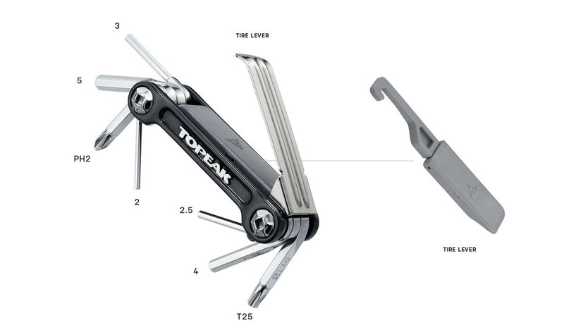 Load image into Gallery viewer, Topeak NanoMaster RXT Inflator and Repair Kit
