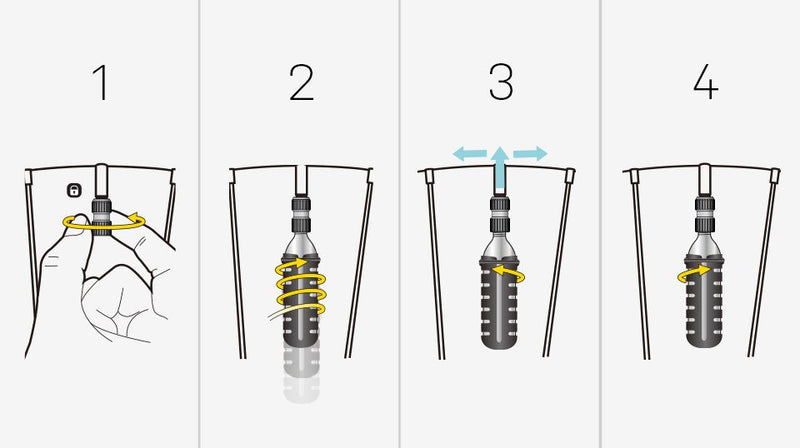 Load image into Gallery viewer, Topeak NanoMaster RXT Inflator and Repair Kit
