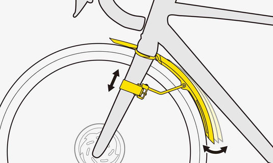 Topeak Tetrafender R1 Front Mudguard