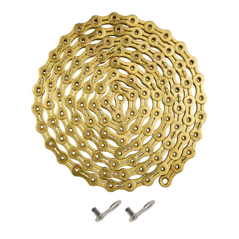 Load image into Gallery viewer, YBN 1 Speed SLA410-TI Gold Chain
