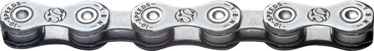 YBN 10 Speed E-Bike Chain Silver S10E-S2