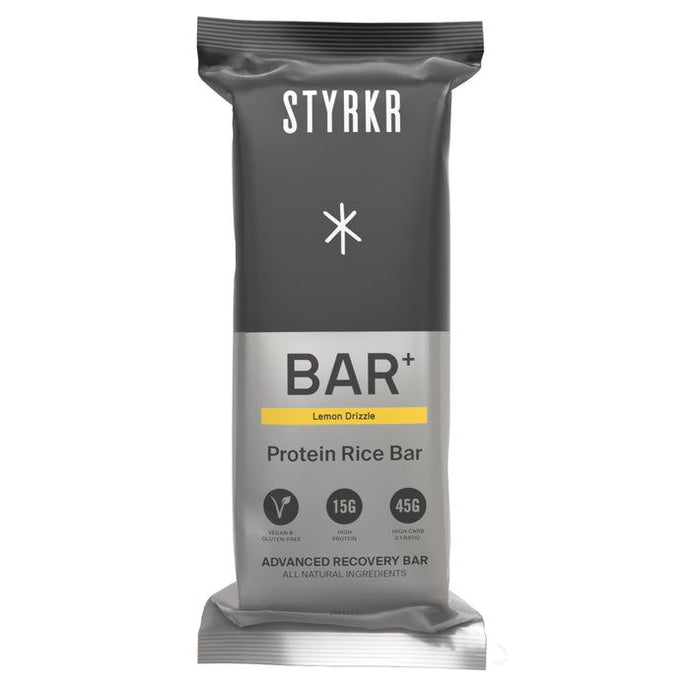 Styrkr BAR+ Recovery Bar, Lemon Drizzle - 12 Box
