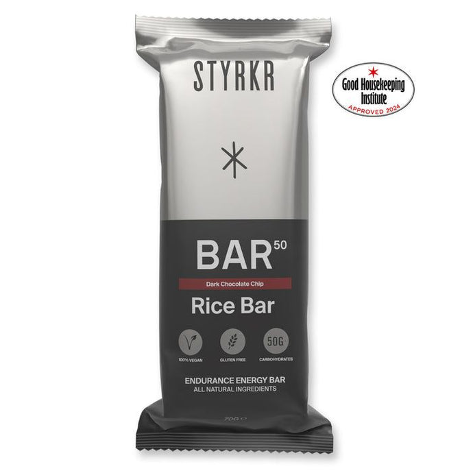 Styrkr BAR50 Energy Dark Chocolate Chip - 12 Box