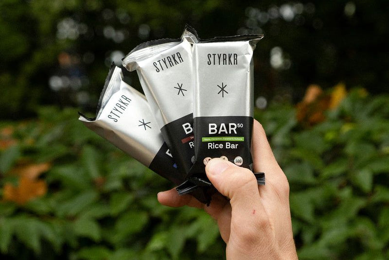 Load image into Gallery viewer, Styrkr BAR50 Energy Dark Chocolate Chip - 12 Box
