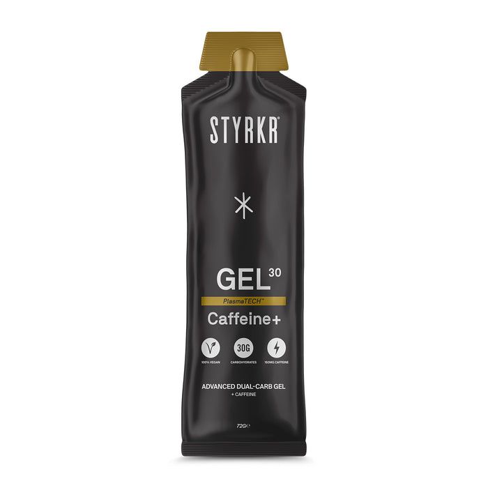Load image into Gallery viewer, Styrkr GEL30 Caffeine Dual-Carb Energy Gel - 12 Box
