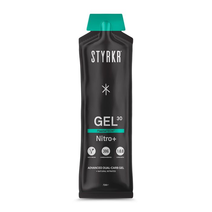 Load image into Gallery viewer, Styrkr GEL30 Nitro Dual-Carb Energy Gel - 12 Box
