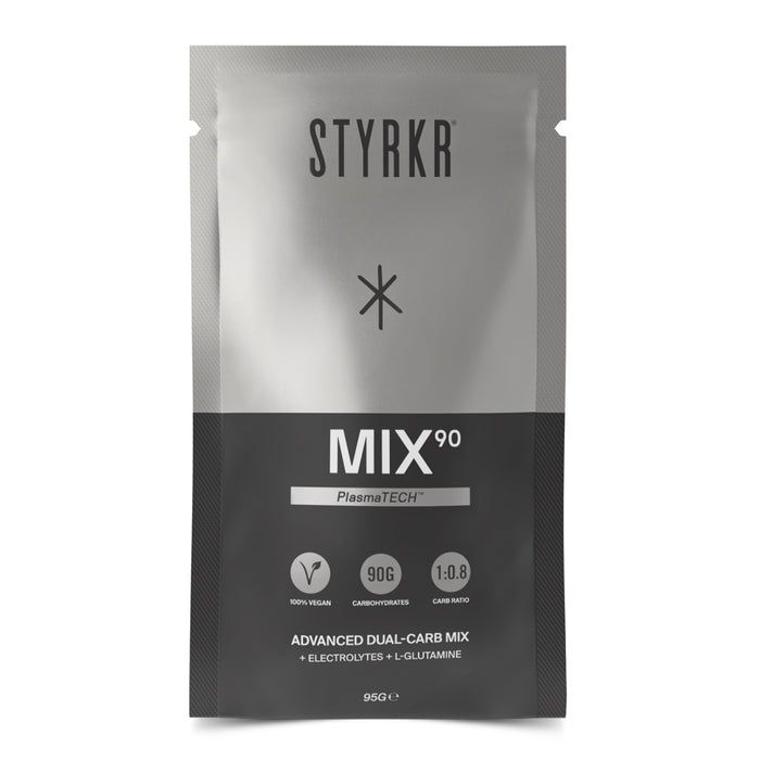Load image into Gallery viewer, Styrkr MIX90 Dual-Carb Energy Drink Mix - 12 Box
