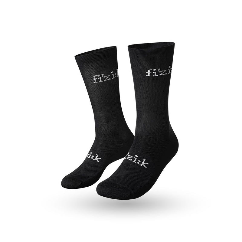 Load image into Gallery viewer, Fizik Road Socks Black - Performance Cycling Socks
