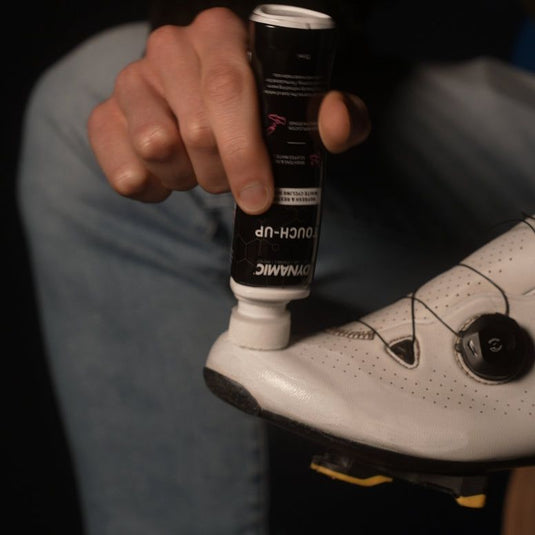 Dynamic Touch-Up For Cycling Shoes