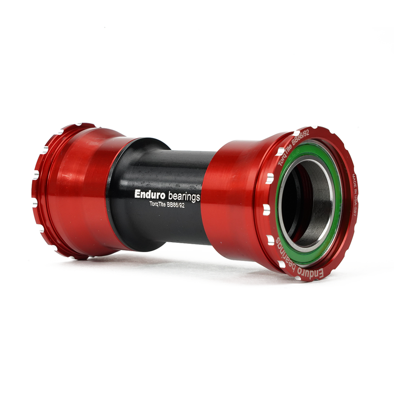 Load image into Gallery viewer, Enduro TorqTite Stainless Steel Angular Contact Bottom Bracket BB86/92 for 24mm Cranksets
