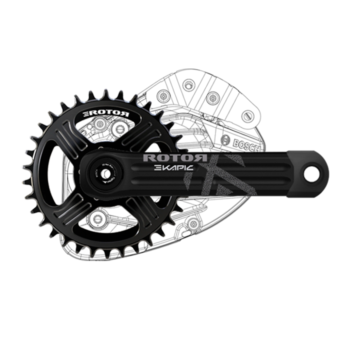 Load image into Gallery viewer, Rotor Chainring DM e-MTB Round 34T - 52mm Chainline

