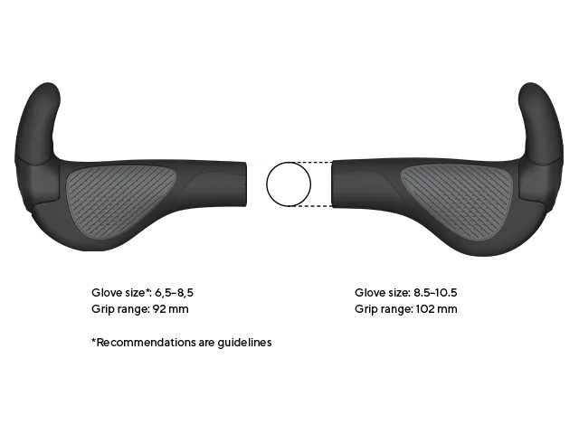 Load image into Gallery viewer, Ergon GP2 Evo Comfort Grip with Bar End
